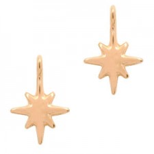 DQ metal charm Galaxy Star Rosegold